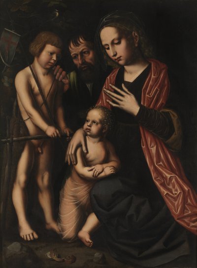 La Sacra Famiglia e San Giovanni Battista da Ambrosius Benson